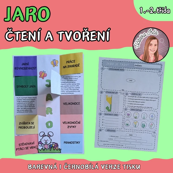 Jaro - čtení a tvoření