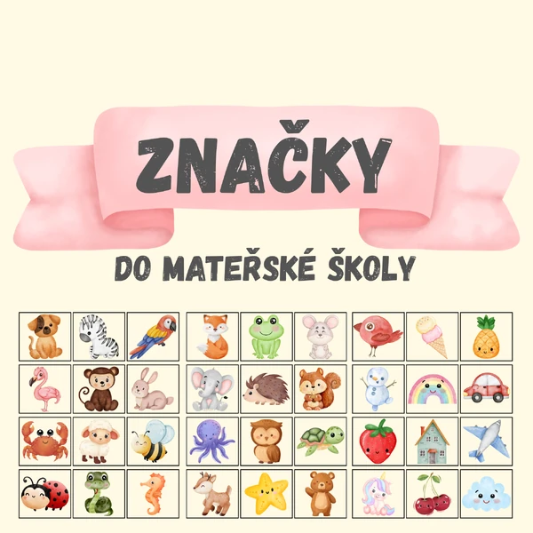 Značky do MŠ