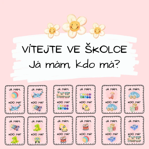 Vítejte ve školce - Já mám, kdo má?