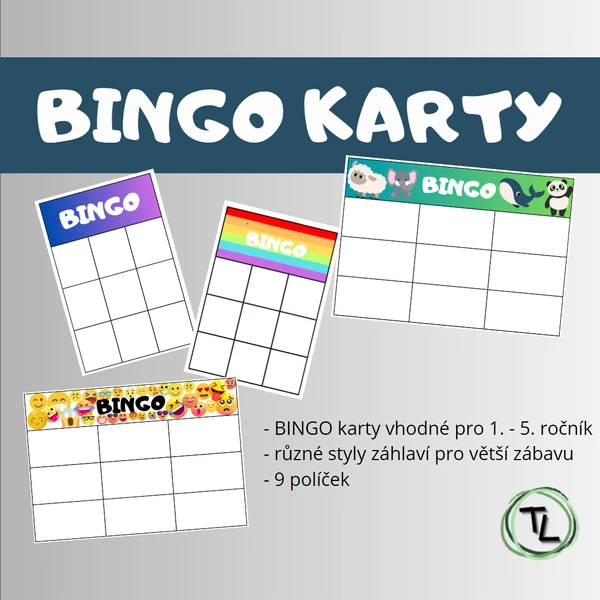 BINGO karty