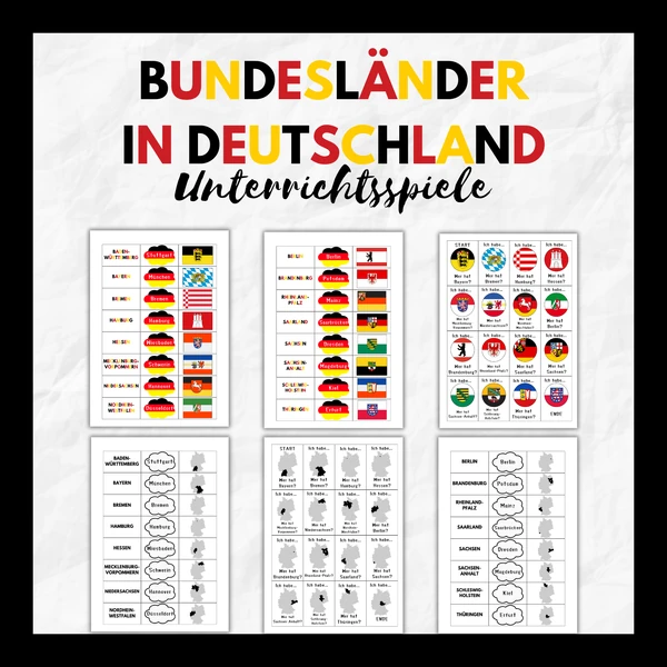 Spolkové země Německa - Bundesländer DE