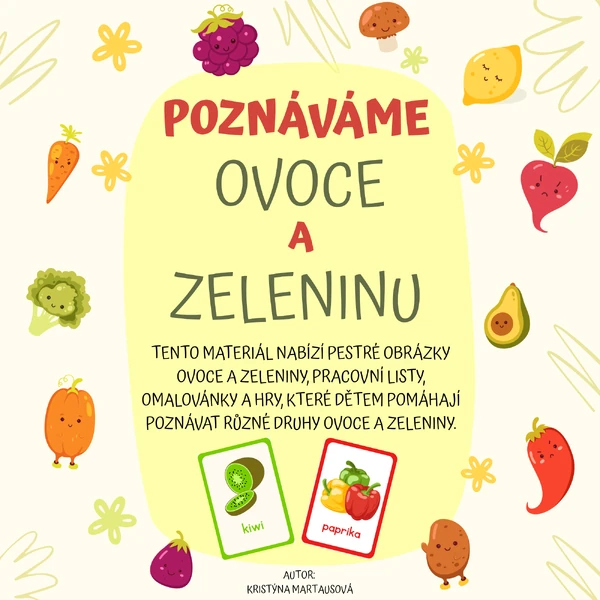 Poznáváme ovoce a zeleninu