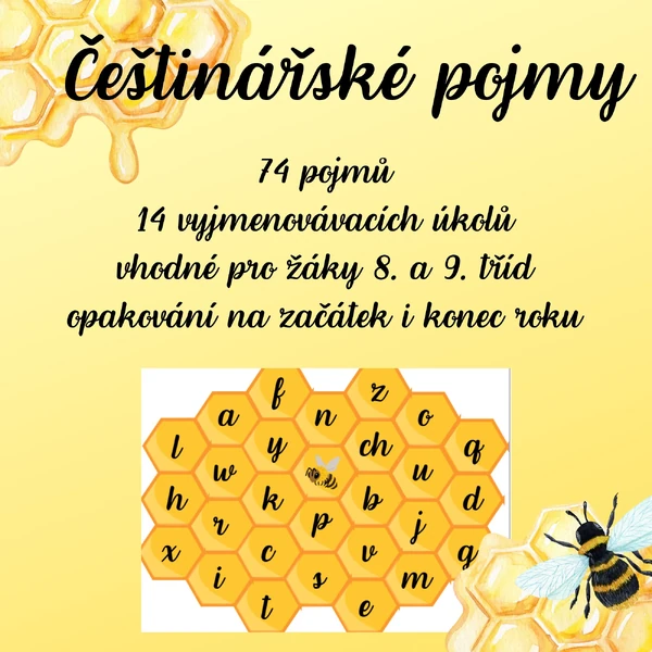 Češtinářské pojmy a definice
