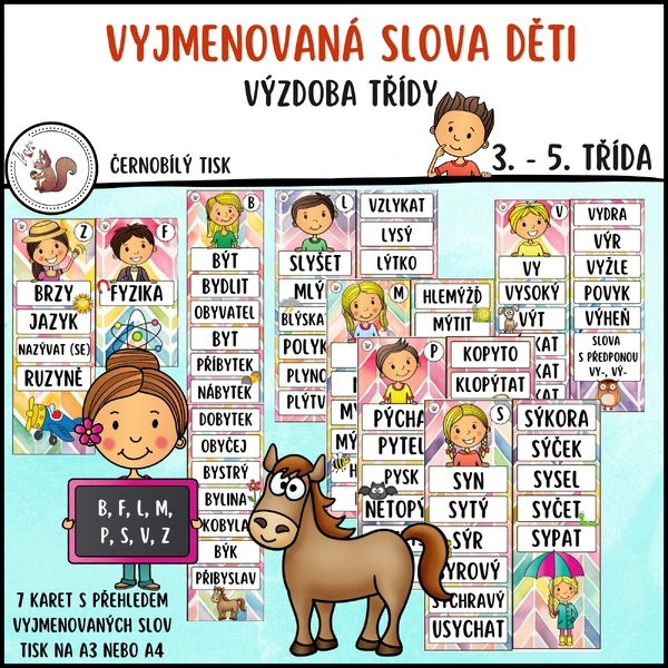 Vyjmenovaná slova děti