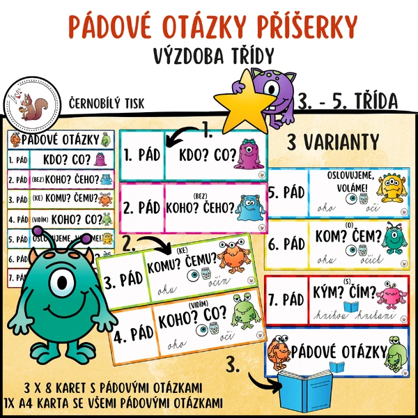 Pádové otázky příšerky