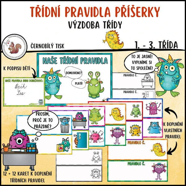 Třídní pravidla příšerky