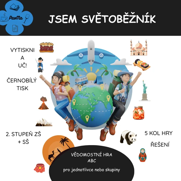 Jsem světoběžník - Vědomostní hra