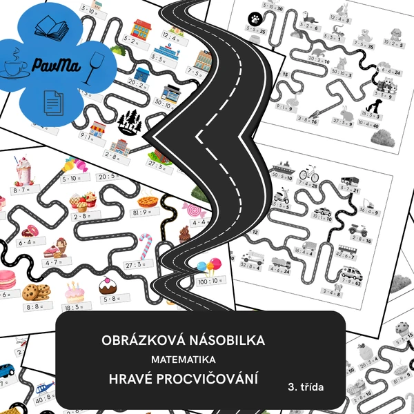 Obrázková násobilka - Procvičujeme matematiku