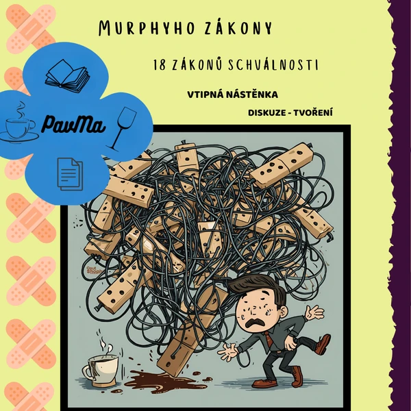 Vtipný seznam Murphyho zákonů - nástěnka, diskuze, tvoření