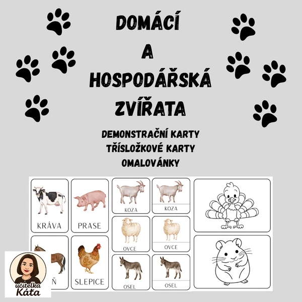 DOMÁCÍ A HOSPODÁŘSKÁ ZVÍŘATA