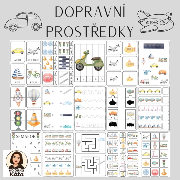 DOPRAVNÍ PROSTŘEDKY - AKTIVITY