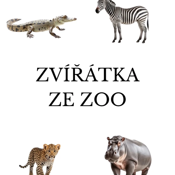Zvířátka ze zoo 1