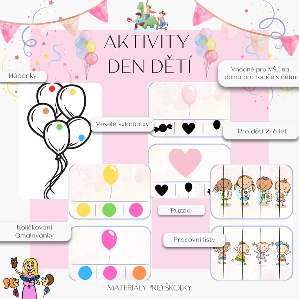 Den dětí - aktivity