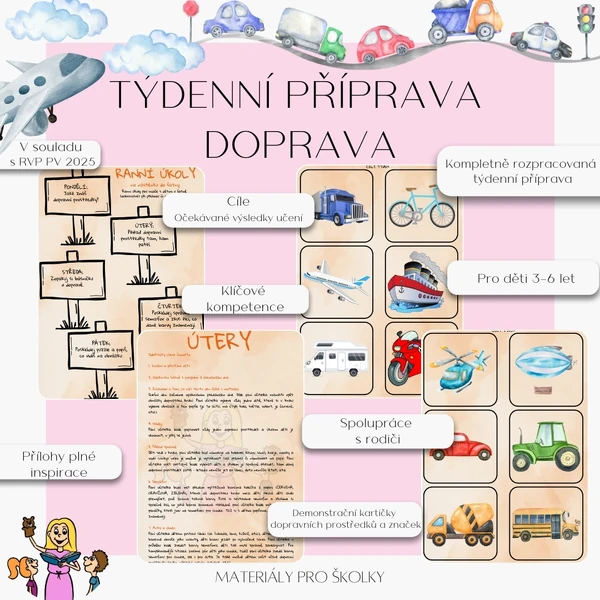 Týdenní příprava - Doprava