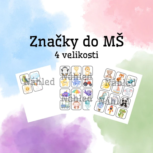 Značky do MŠ