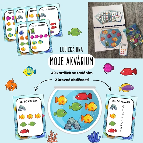 Logická hra - Moje akvárium