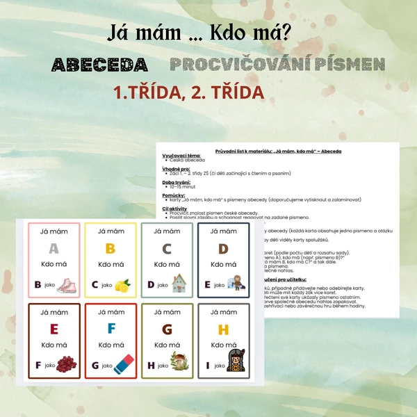 Já mám, kdo má? ABECEDA