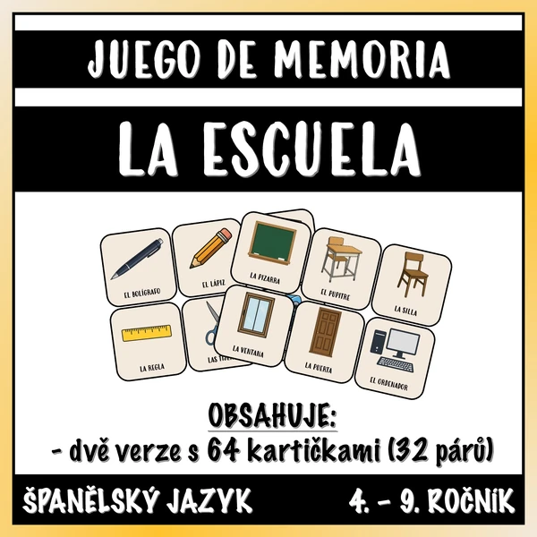 Juego de Memoria - La Escuela
