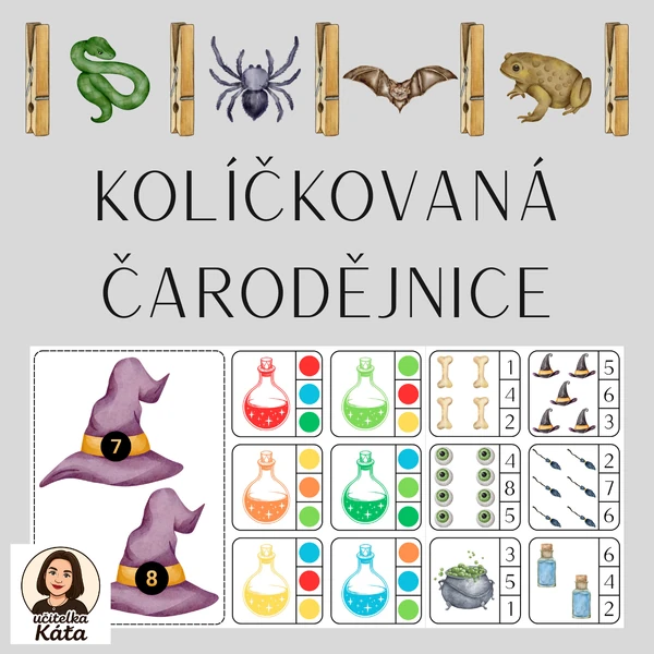 KOLÍČKOVANÁ ČARODĚJNICE