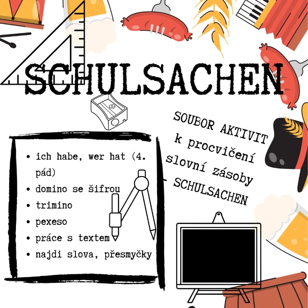 Sada aktivit - SCHULSACHEN