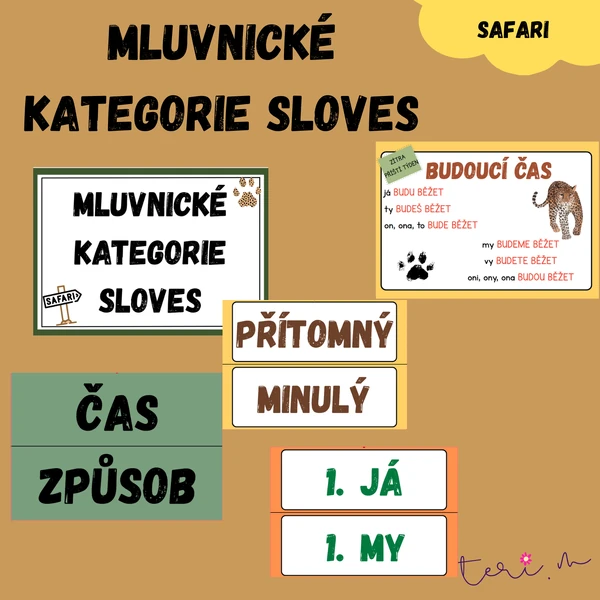 MLUVNICKÉ KATEGORIE SLOVES - SAFARI