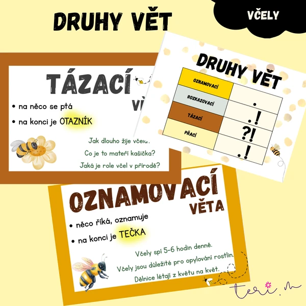 DRUHY VĚT - téma VČELY