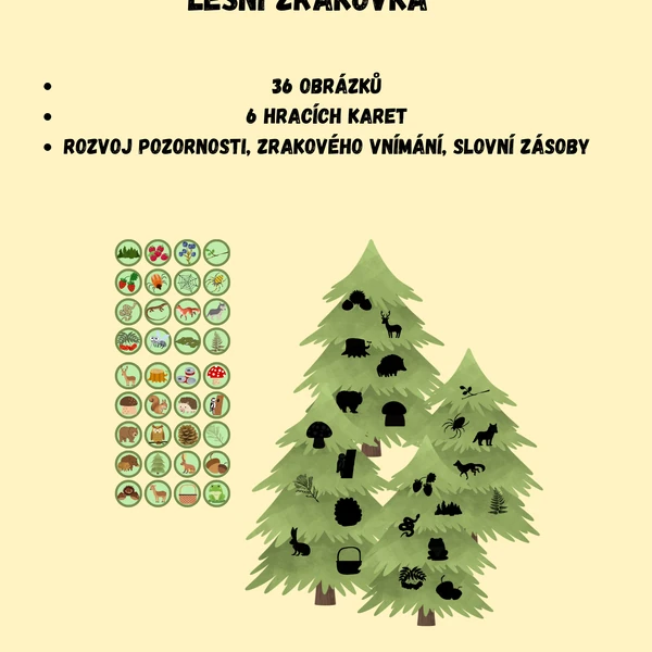 Lesní zrakovka - postřehovka