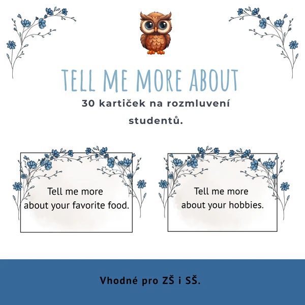 Tell me more about - rozmluv žáky