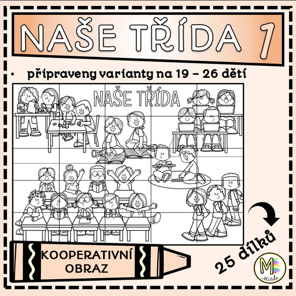 KOOPERATIVNÍ OBRAZ - NAŠE TŘÍDA 1