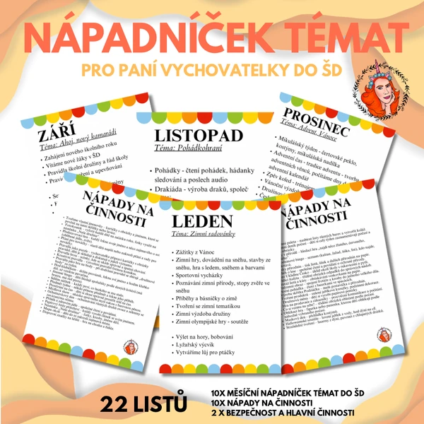 Nápadníček témat do školní družiny 