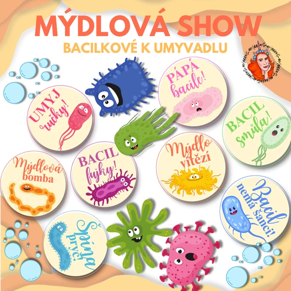 Mýdlová show - bacilkové k umyvadlu 