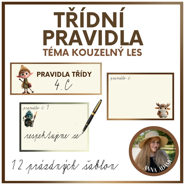 Třídní pravidla - kouzelný les 