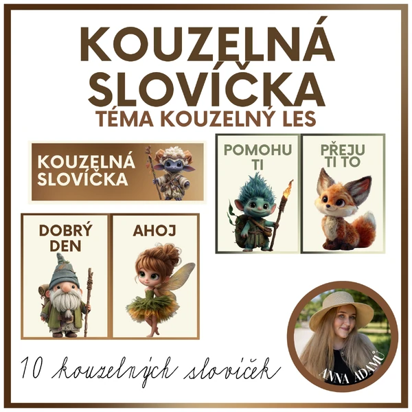 Kouzelná slovíčka - kouzelný les