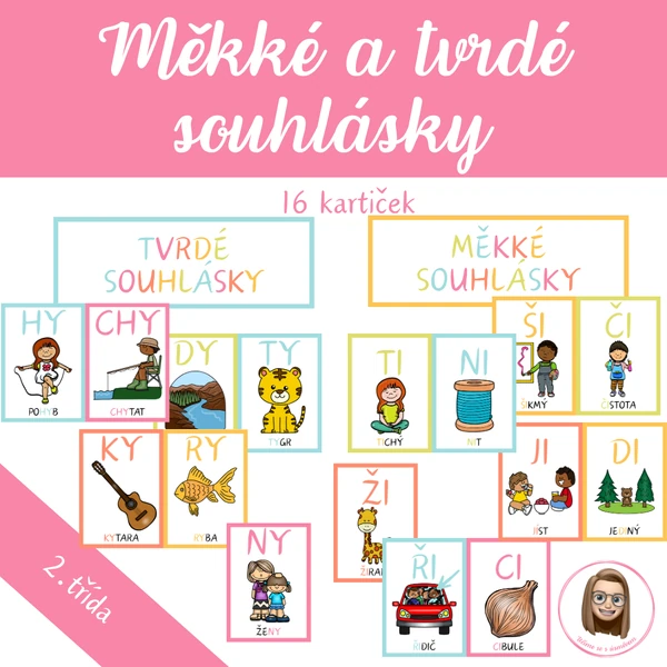 Tvrdé a měkké souhlásky