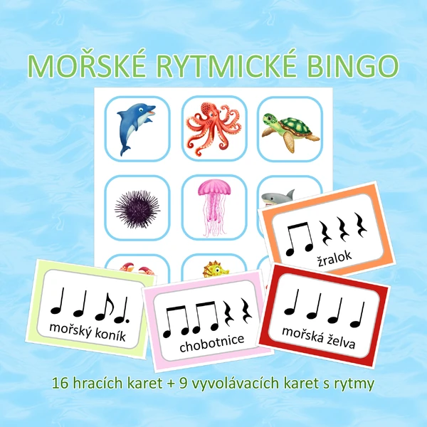 Mořské rytmické bingo