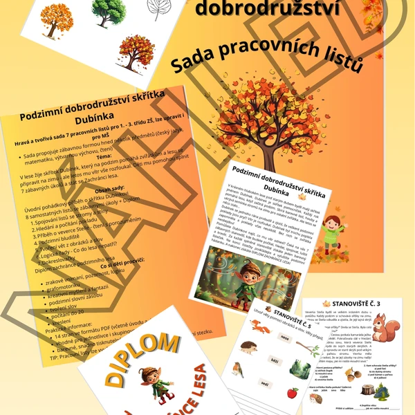 Podzimní dobrodružství skřítka Dubínka