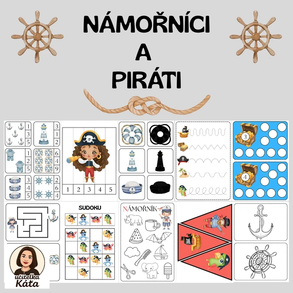 NÁMOŘNÍCI A PIRÁTI - AKTIVITY