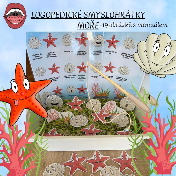 LOGOPEDICKÉ SMYSLOHRÁTKY: MOŘE