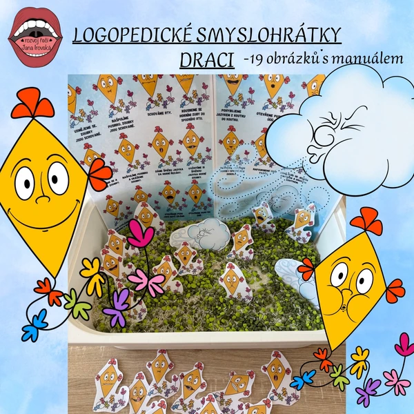 LOGOPEDICKÉ SMYSLOHRÁTKY: DRACI