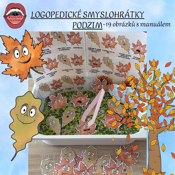 LOGOPEDICKÉ SMYSLOHRÁTKY: PODZIM