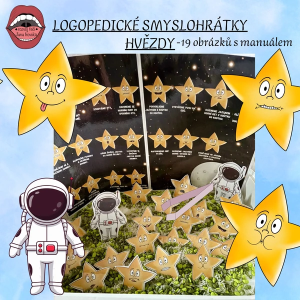 LOGOPEDICKÉ SMYSLOHRÁTKY: HVĚZDY