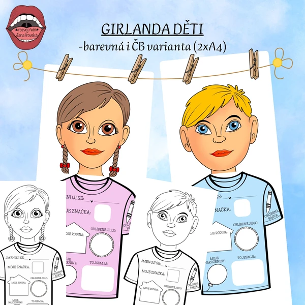 GIRLANDA DĚTI