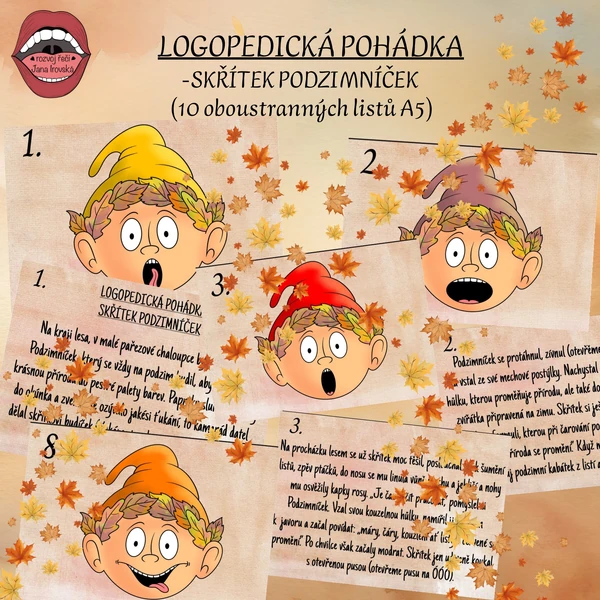 LOGOPEDICKÁ POHÁDKA: SKŘÍTEK PODZIMNÍČEK