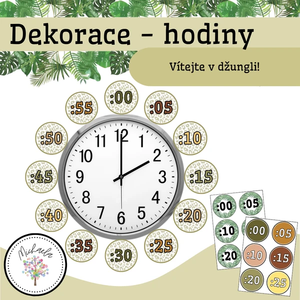 Dekorace - hodiny