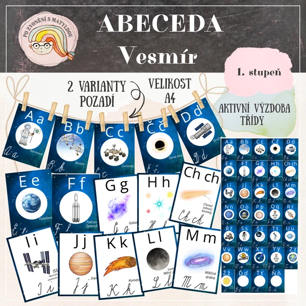 VESMÍR - Abeceda