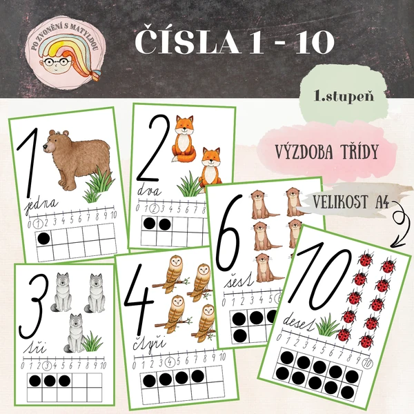 Čísla 1 - 10