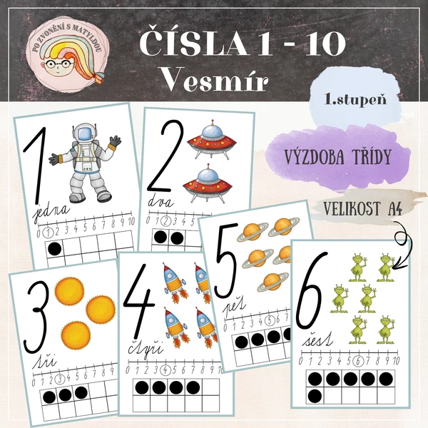 VESMÍR - Čísla 1 - 10