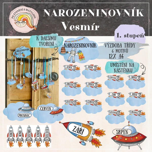 VESMÍR - Narozeninovník