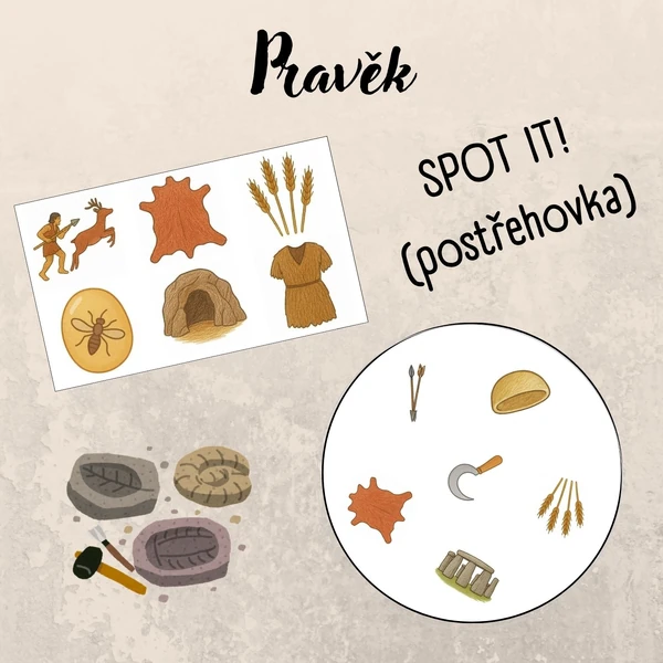 Pravěk - postřehovka