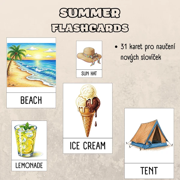Summer - flashcards